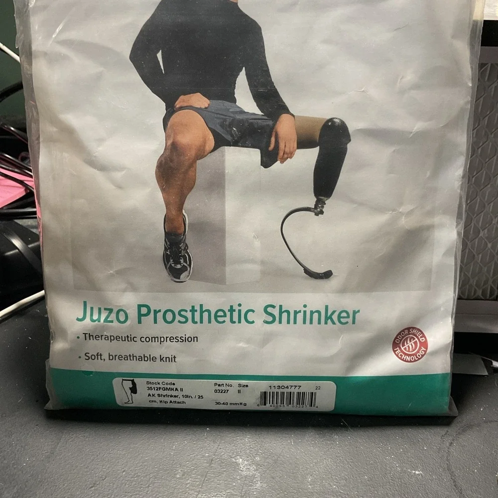 Juzo Prosthetic Shrinker Size II  - 10in. / 25cm Hip Attach‎ 30-40mmHg Beige NWT